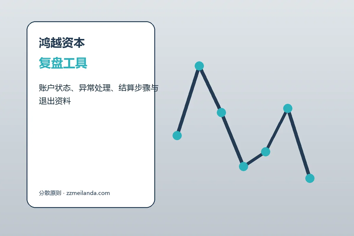 鸿越资本客户支持与服务流程示意